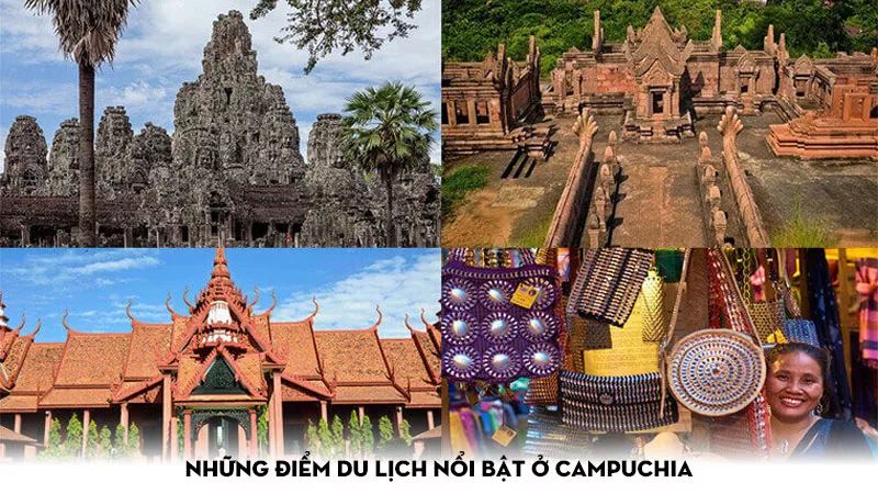 Những điểm du lịch nổi bật ở Campuchia