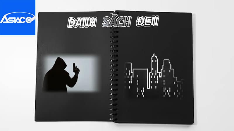 Danh sách đen sẽ bao gồm các lĩnh vực gì?